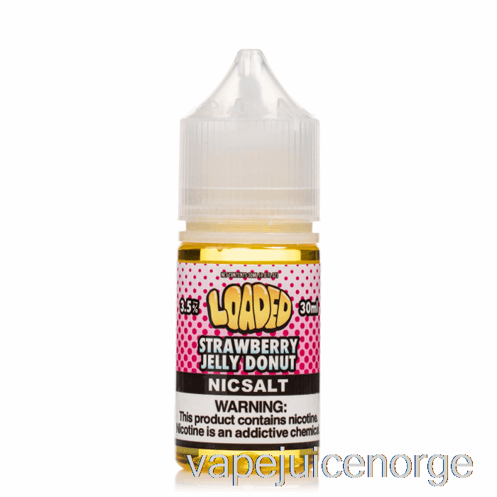 Vape Penn Jordbærgelé Smultring - Fylte Salter - Hensynsløse Damper - 30ml 10mg